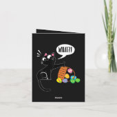 WHAT ! Easter Cat シーズンカード (裏面)