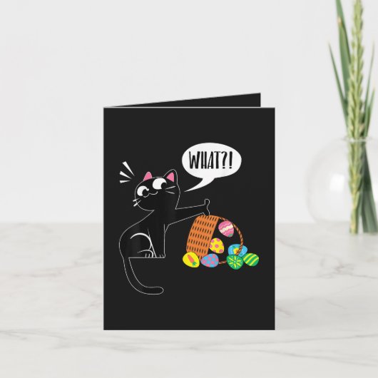 WHAT ! Easter Cat シーズンカード (正面)