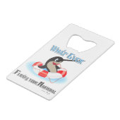 What Floating Your Narwhalミーム クレジットカード栓抜き (正面アングル)