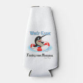 What Floating Your Narwhalミーム ボトルクーラー (正面)