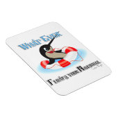 What Floating Your Narwhalミーム マグネット (右側)