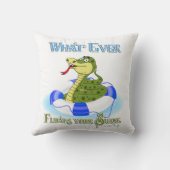 What Floating your Snake クッション (裏面)