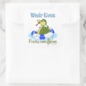 What Floating your Snake スクエアシール (バッグ)