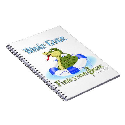 What Floating your Snake ノートブック (右側)