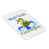 What Floating your Snake マグネット (右側)