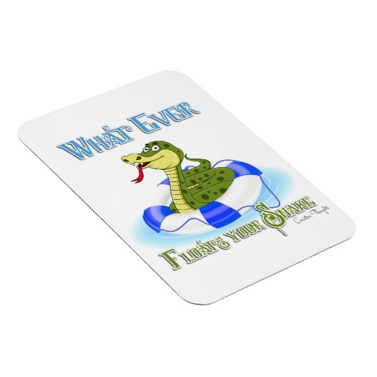 What Floating your Snake マグネット (右側)