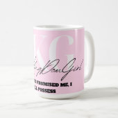 WHAT GOD PROMISED ME, I WILL POSSESS コーヒーマグカップ (正面右)