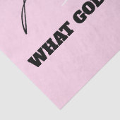 WHAT GOD PROMISED ME, I WILL POSSESS 薄葉紙 (詳細)