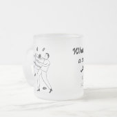 What goes best with a cup of coffee? Another cup フロストグラスマグカップ (正面左)