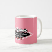 What Happens At Bunco Stays At Bunco コーヒーマグカップ (正面右)