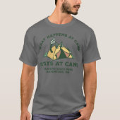 What Happens At Camp Banning State Park Sandstone  Tシャツ (正面)