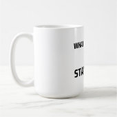 What Happens In HR Stays In HR 2 コーヒーマグカップ (左)