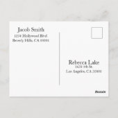 What Happens in Vegas Stays in Las Vegas Night ポストカード (裏面)