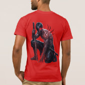 What Hurt Me Made Me Hunt — Tシャツ (裏面)