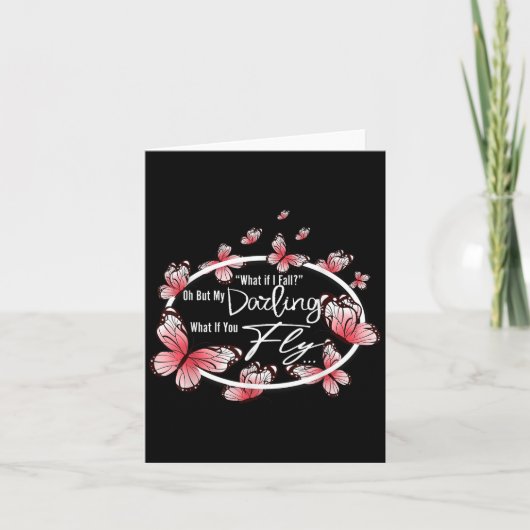 What If I Fall Oh, But My Darling What If You Fly カード (正面)