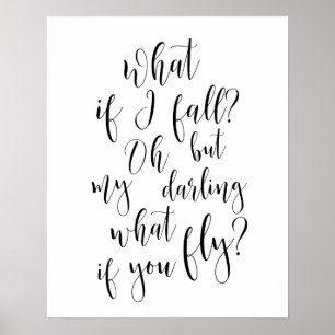 What If I Fall? Oh But My Darling What If You Fly? ポスター