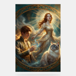 What If Your Cat Was Human Art Plaque – アクリルサイン