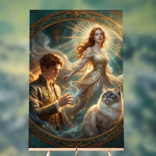 What If Your Cat Was Human Art Plaque – アクリルサイン (ニュートラル)