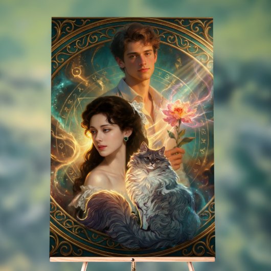 What If Your Cat Was Human Art Plaque – アクリルサイン (ニュートラル)