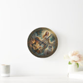 What If Your Pet Was Human?  ラウンド壁時計 (ホーム)