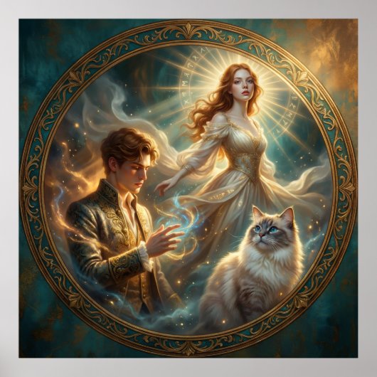 What If Your Pet Was Human Art Poster ポスター (正面)