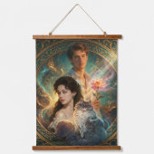 What If Your Pet Was Human? – Artistic Portrait Ta 吊り下げ型タペストリー (正面)