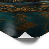 What If Your Pet Was Human? Custom Glass Art Poste ポスター (コーナー)