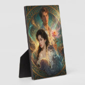 What If Your Pet Was Human Plaque – Desk Decor フォトプラーク (側面)