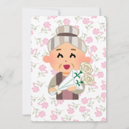 What is a grandma- pregnancy announcement  招待状