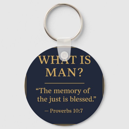 WHAT IS MAN – Bro Scott Memorial Acrylic Keychain キーホルダー (正面)