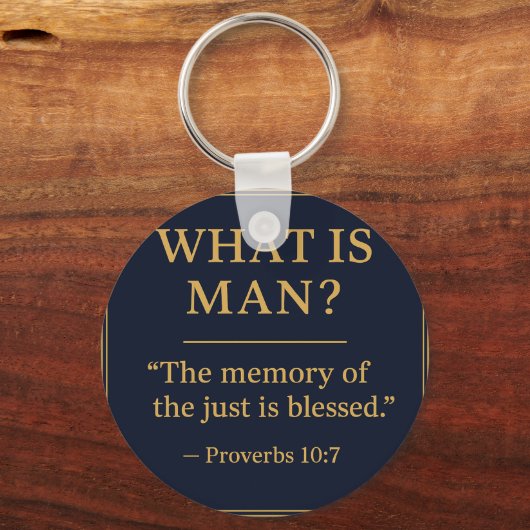 WHAT IS MAN – Bro Scott Memorial Acrylic Keychain キーホルダー (正面)