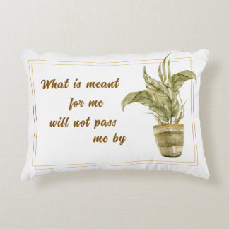 What is Meant for Me Accent Pillow アクセントクッション