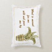 What is Meant for Me Accent Pillow アクセントクッション (正面(垂直))