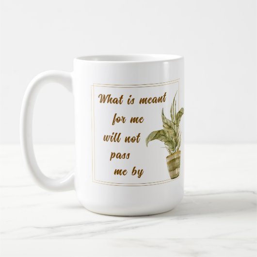 What is Meant for Me Coffee Cup コーヒーマグカップ (左)
