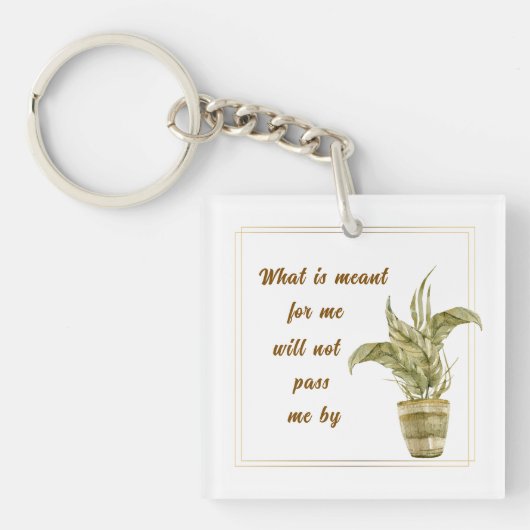 What is Meant for Me Keychain キーホルダー (正面)