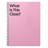What Is This Class Notebook ノートブック (正面)