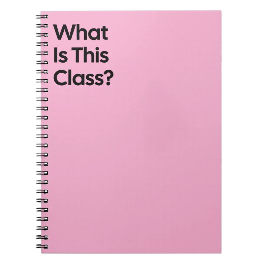 What Is This Class Notebook ノートブック (正面)