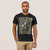 What Lies Beneath the Bloom – Gothic Victorian Tシャツ (正面フル)