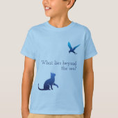 What lies beyond the sea? tシャツ (正面)