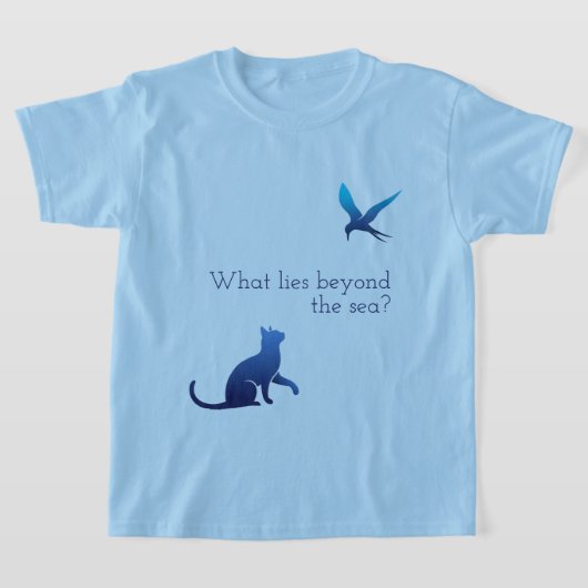 What lies beyond the sea? tシャツ (レイダウン)