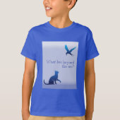 What lies beyond the sea?(ver.2) tシャツ (正面)