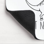 What Now Bich Funny T Rex Dinosaur Saying Quote Me マウスパッド (コーナー)