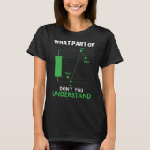What Part Of Don't You Understand Day Trading Mark Tシャツ (正面)
