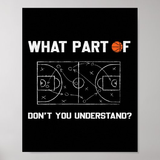 What Part Of Don't You Understand Funny Sketll Coa ポスター (正面)