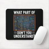 What part of dont you understand math humor マウスパッド (マウス)