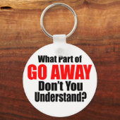 What Part of Go 遠くに キーホルダー (正面)