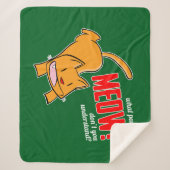 What part of meow don't you understand? シェルパブランケット (正面)