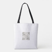 What R U Looking At? –Sarcastic Aesthetic Tote Bag トートバッグ (裏面)