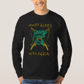What Rhymes With Friday Fishing Tシャツ (正面)