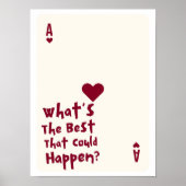 What’s Best That Could Happen Inspirational Poster ポスター (正面)